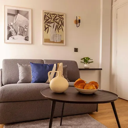 Charming A C - 2p- Montorgueil Vakantiehuis Parijs